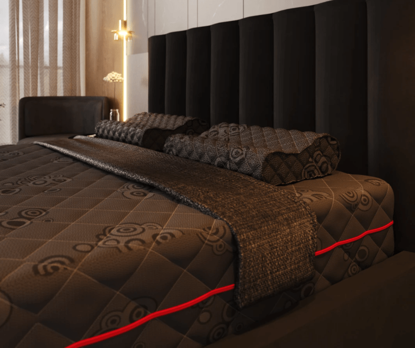 Čiužinys TAMSA (storis : 22 cm, kietumas : H3/H4 vidutinio kietumo/kietas) - Image 2