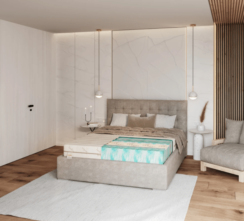 Čiužinys SUMAIŠTIS (storis : 21 cm, kietumas : H4 kietas) - Image 2