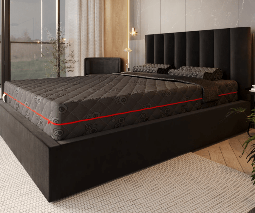 Čiužinys TAMSA (storis : 22 cm, kietumas : H3/H4 vidutinio kietumo/kietas)