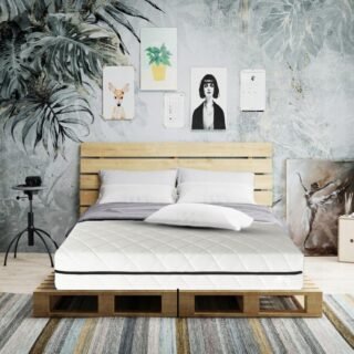 Čiužinys MILANO (storis : 20 cm, kietumas : H3/H2 vidutinio kietumo/vidutinio minkštumo)