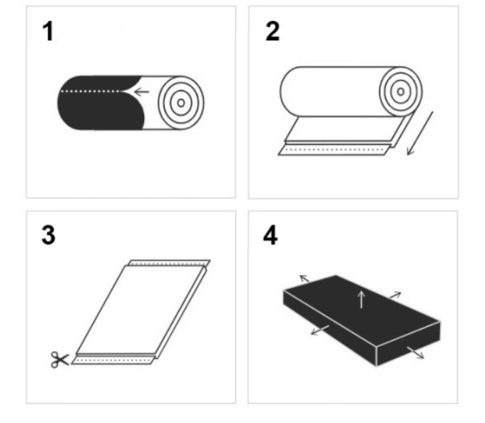 Čiužinys MILANO (storis : 20 cm, kietumas : H3/H2 vidutinio kietumo/vidutinio minkštumo) - Image 6