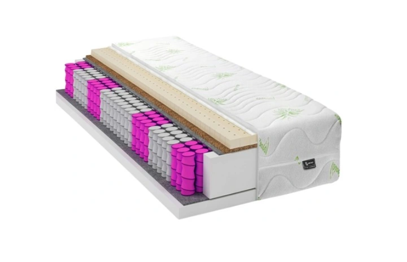 Čiužinys ITALIJA (storis : 20 cm, kietumas : H3/H2 vidutinio kietumo/vidutinio minkštumo) - Image 2