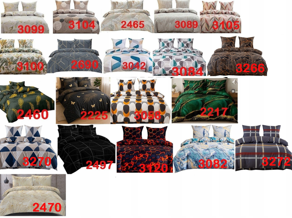 Satininės patalynės komplektas 140×200 cm + pagalvės užvalkalas 70×80 cm - Image 7