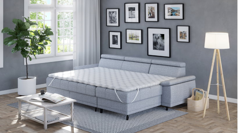 Antčiužinis PUR (storis: 5cm, kietumas: H3 vidutinio kietumo)