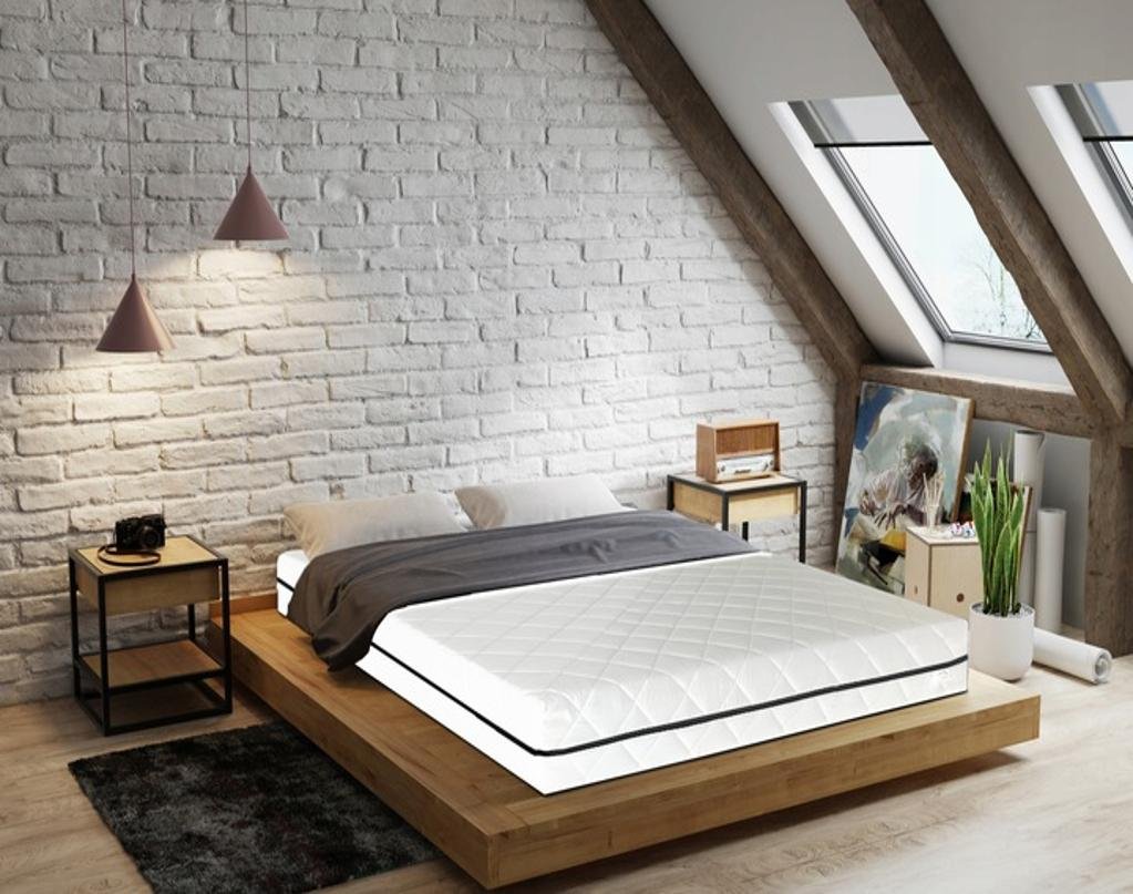 Čiužinys BARSELONA (storis : 24 cm, kietumas : H4/H3 kietas/vidutinio kietumo)