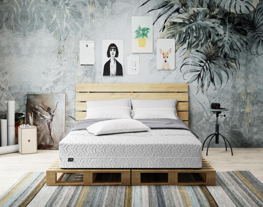 Čiužinys ROMA (storis : 22 cm, kietumas : H4/H3 kietas/vidutinio kietumo)