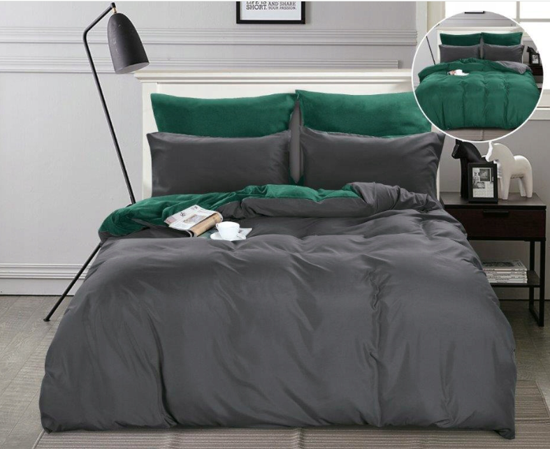 Patalynės komplektas 200x220, 3 dalių, satino, elegantiškas - Image 6