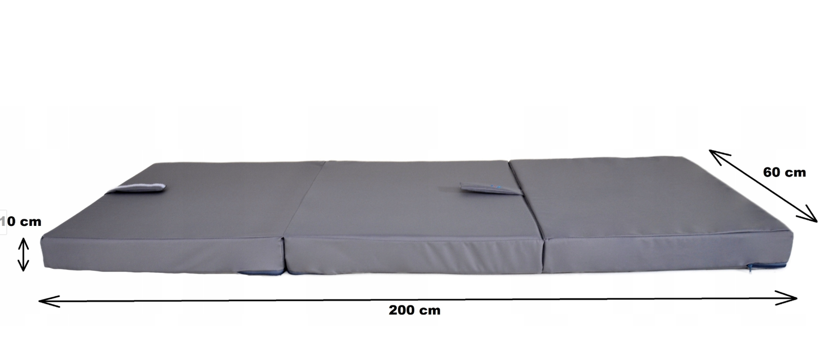 Sulankstomas turistinis čiužinys KELIAUTOJAS 200 × 60 × 10 cm - Image 3