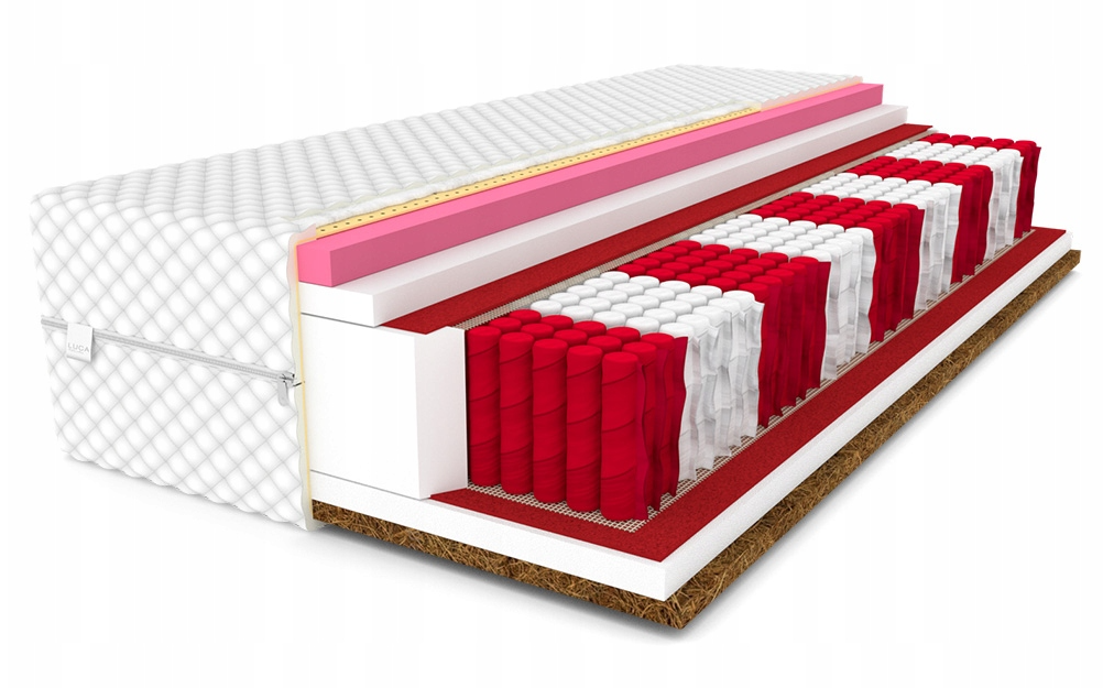 Čiužinys BALANSAS (storis : 24 cm, kietumas : H3/H4, vidutinio kietumo/kietas)