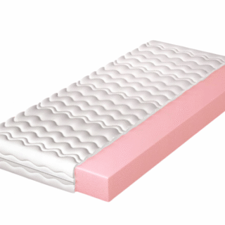 VELO putų čiužinys 90x200 - vidutinio kietumo H3 su užvalkalu