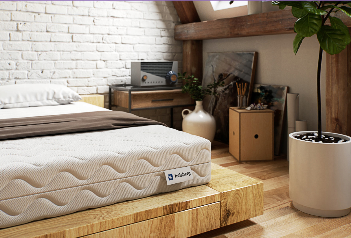 Čiužinys 160x200 vidutinio kietumo KOKOS kišeninės spyruoklės 7 zonos GREEN MAX - Image 6