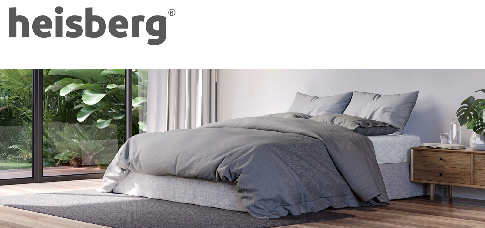 Čiužinys 160x200 vidutinio kietumo KOKOS kišeninės spyruoklės 7 zonos GREEN MAX