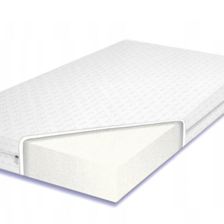 Putų poliuretano čiužinys 90x200x8cm, dvipusis, H3 su antialerginiu užvalkalu V