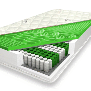 160x200 kišeninių spyruoklių čiužinys + masažinis profilis su sertifikavimu